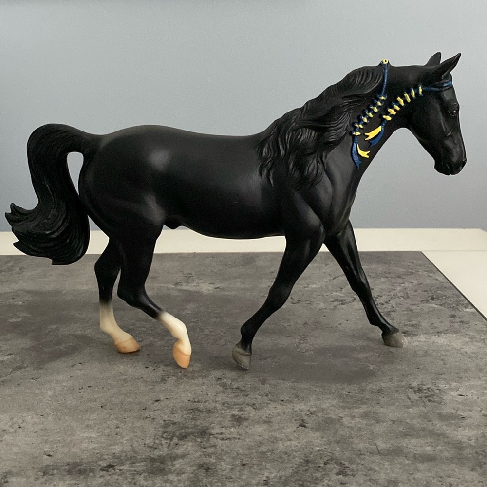 Breyer Retired Limited Edition Iron Metal Chief, Missouri Fox Trotter